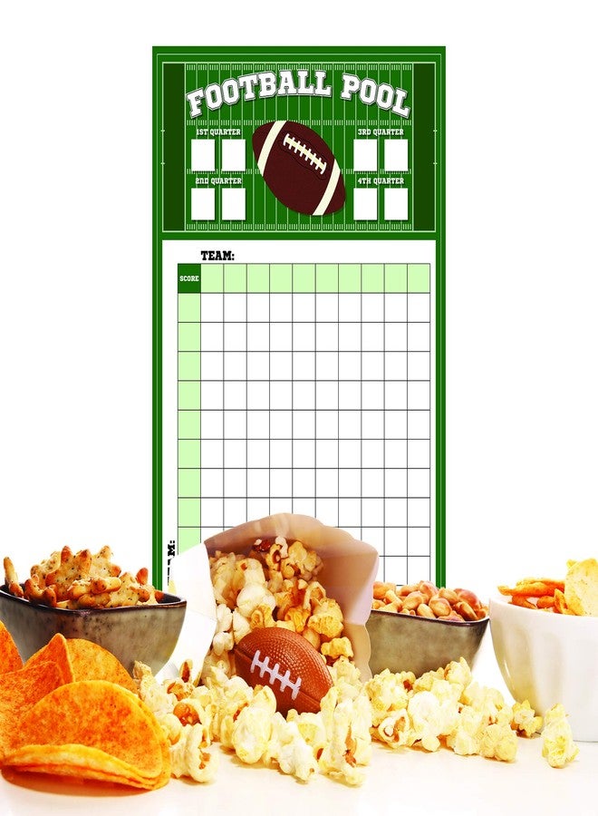 Pink Pixie Studio Football Big Game Betting Pool Box Squares Scoreboard Bowl Office Party Game Supplies Decorations (3-11x17" Games) - Image 4